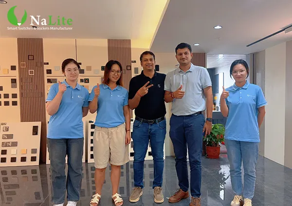 Not at Canton Fair, But Our Commitment is Here. NaLite Smart Welcomes Global Clients for Smart Switch Factory Tours