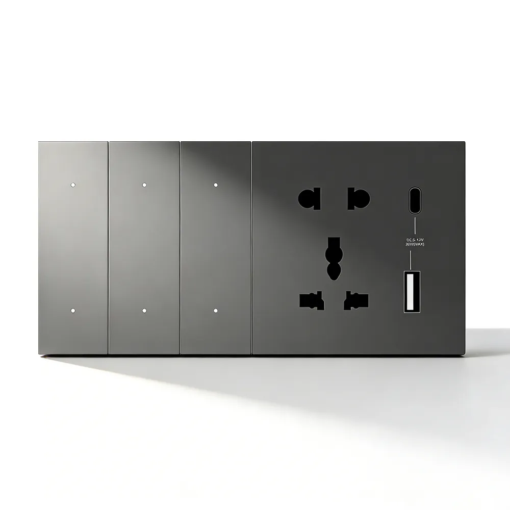 4 modular switch and socket