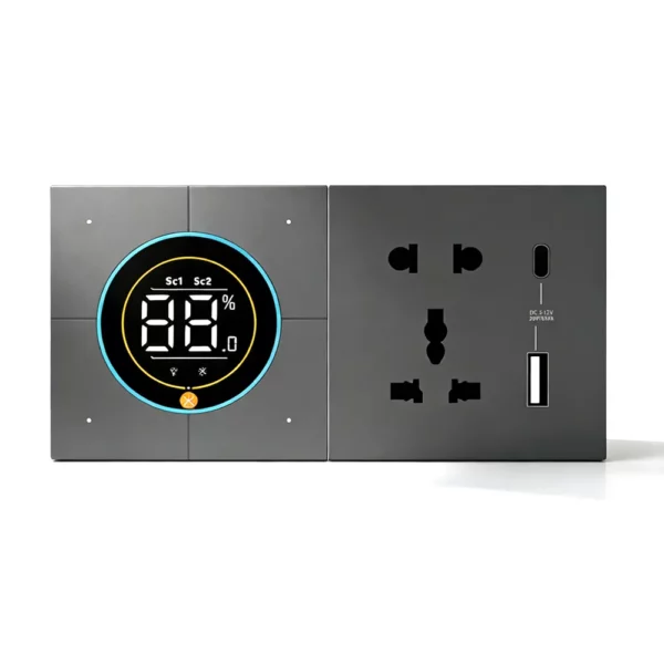 4 modular switch socket