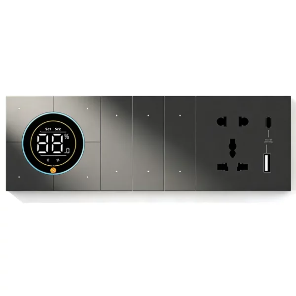 8 modular switch and socket