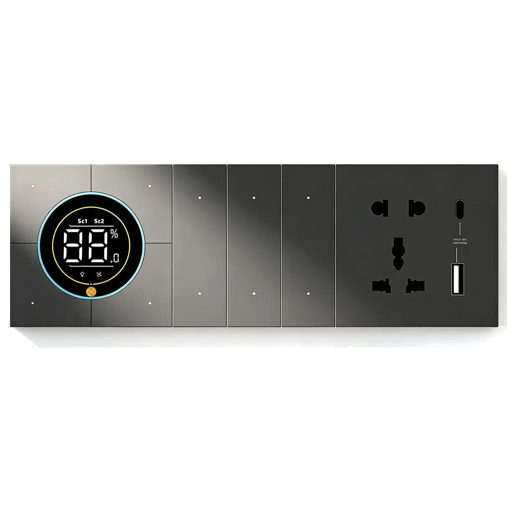 8 modular switch and socket
