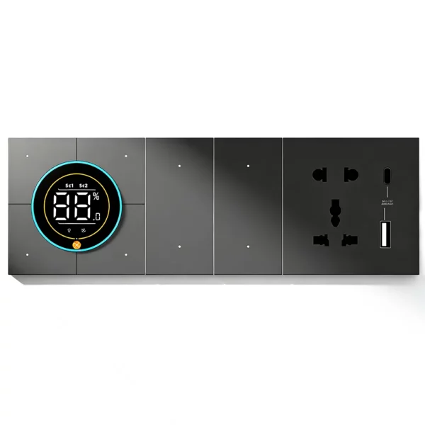 8 modular switch socket